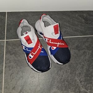 Champion Kids' Red, White, and Blue Sneakers